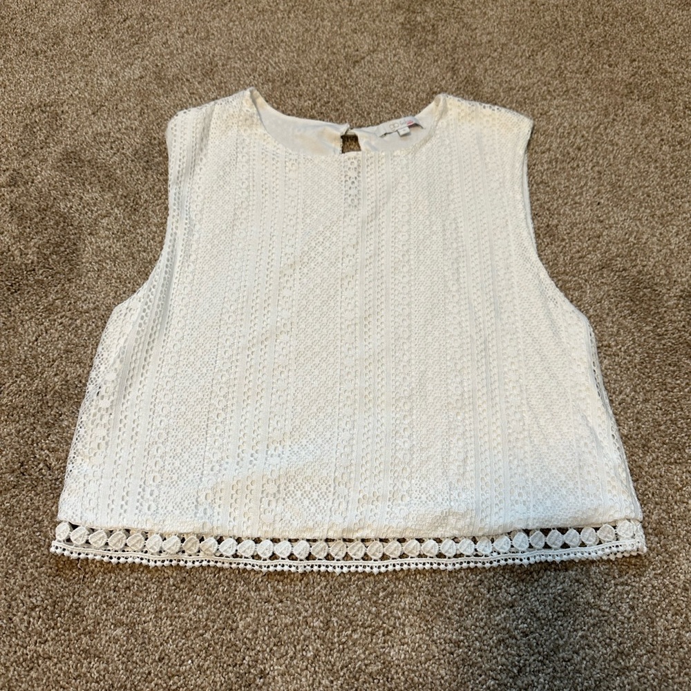 White Lace Blouse